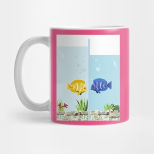 Fish in the aquarium Mug